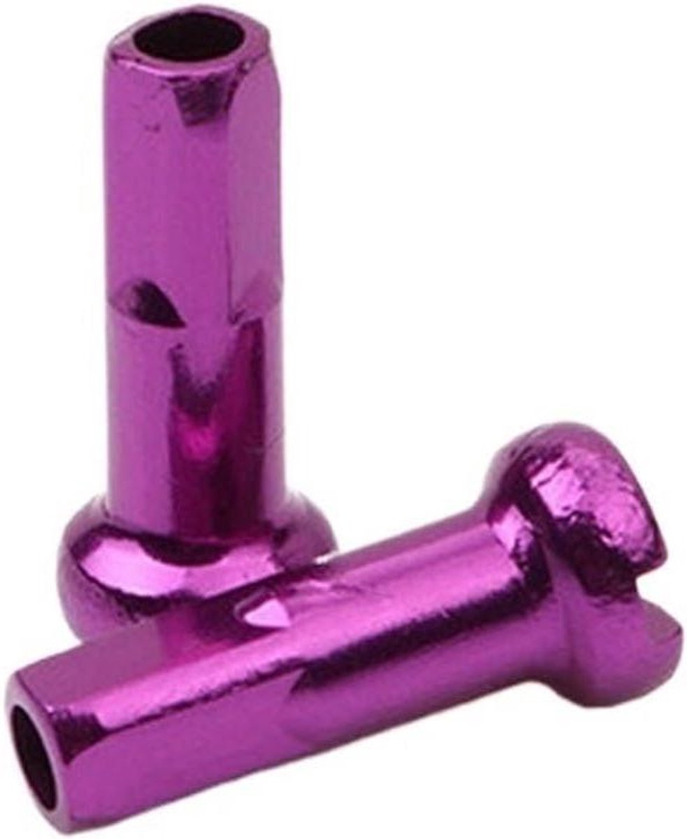 Spaaknippels Set - Fiets Onderdelen - Fiets Reparatie - Aluminium Lichtgewicht - 72 Stuks - Veelkleurig