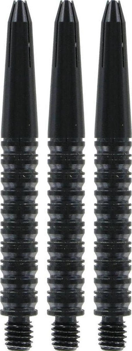 Dartpijlen Grips - Pijldelen - Darts Spelen - Medium Lengte - Standaard - Zwart