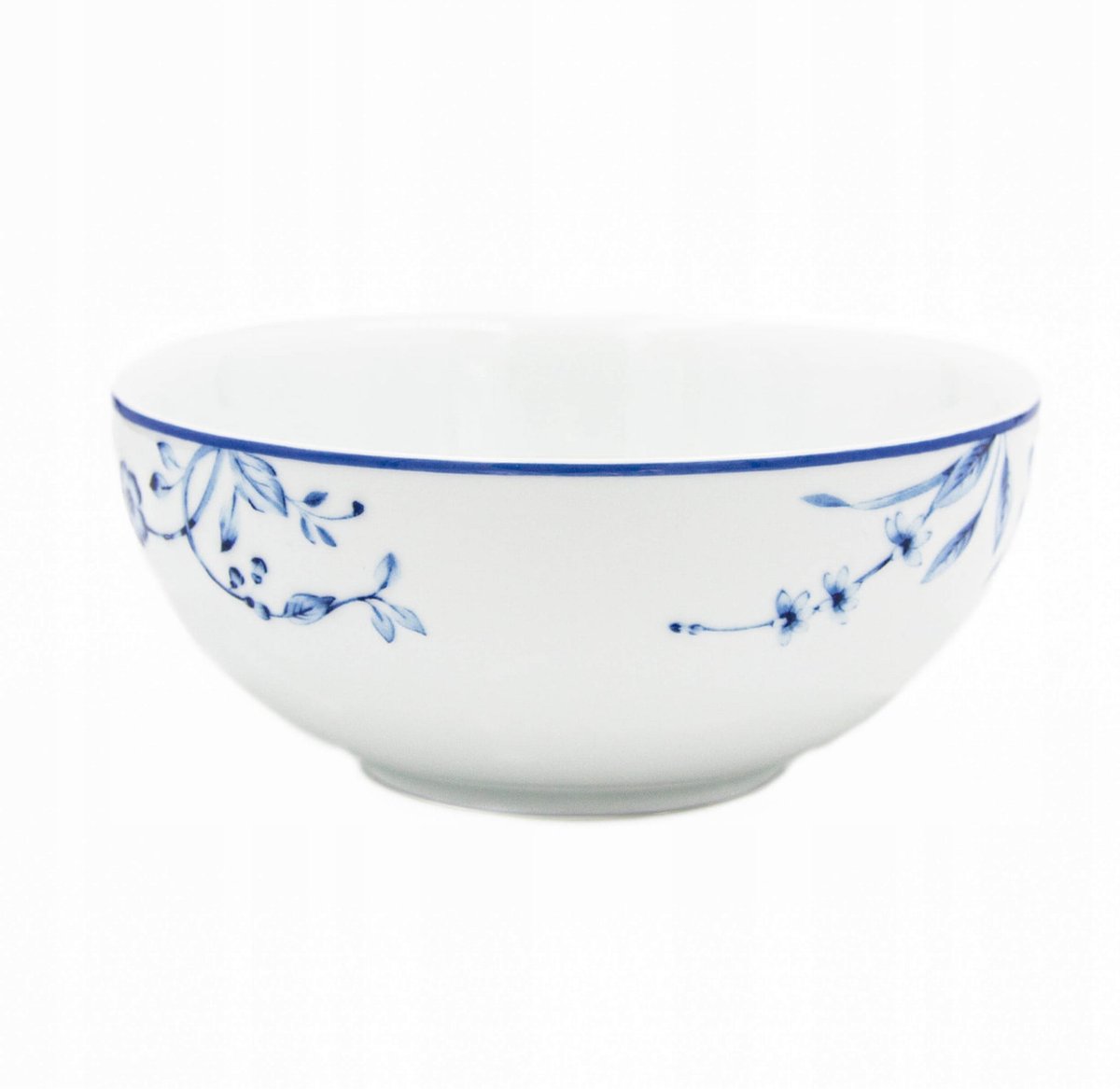Evia Blue Saladekom 15 cm - Stijlvolle porseleinen serveerschaal