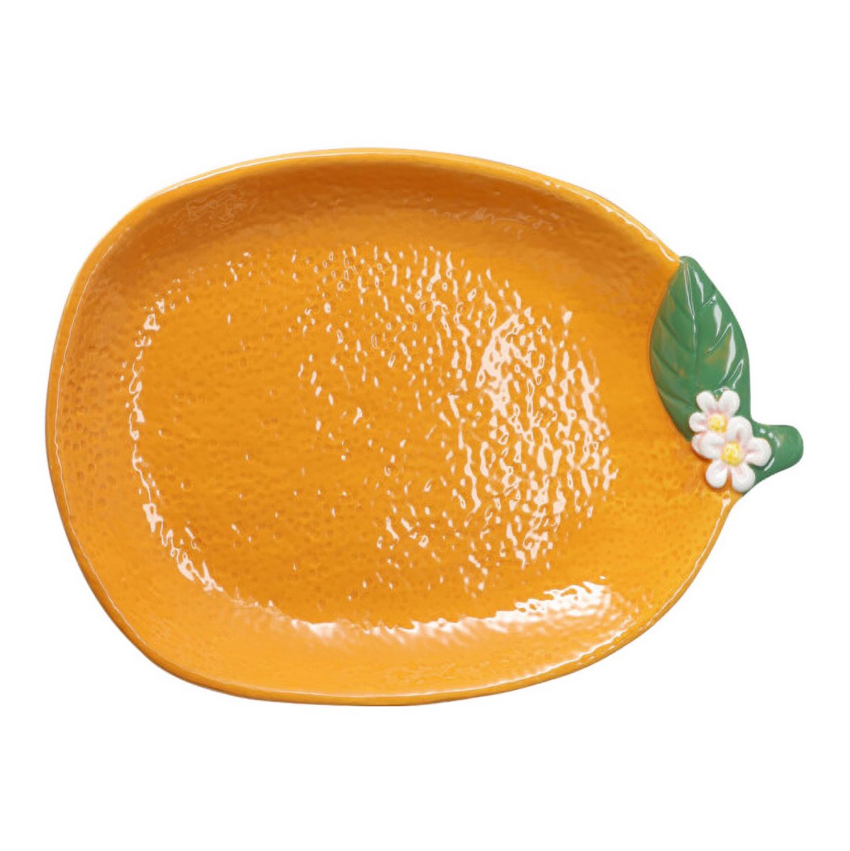 Decoratieve schaal met fruitmotief SYRO, 25 x 18 x 3 cm