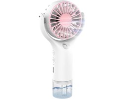 Mini Mist-ventilator - Draagbare Koeler - Buiten Koelen - Drie Snelheden - 4x9x4 cm - Wit
