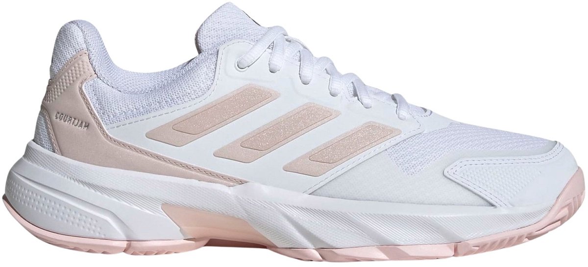 Adidas CourtJam Control 3 Tennisschoenen Dames Wit