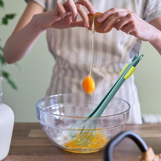 Handmixer - Keuken klopper - Bakken en koken - Efficiënte menging - N.v.t. - Groen — afbeelding 4
