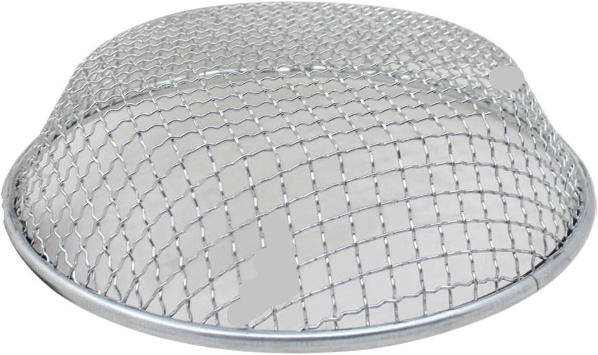 Tuin Zeef - Compost Zeef - Grond Zand Zeven - Fijn Mesh Ontwerp - 10 mm Gaas - Zilver