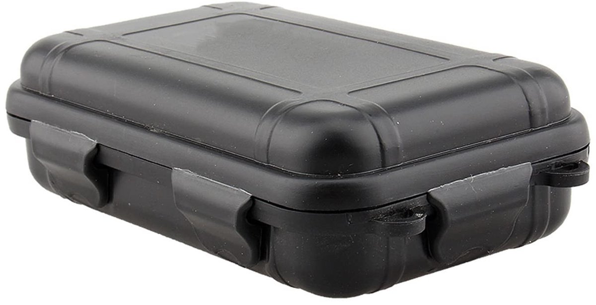 Dailygoods - Schokbestendige Waterdichte Container - Luchtdichte Beschermhoes - Ideaal voor Camping - Compact Formaat - Perfect voor Outdoor Activitei...