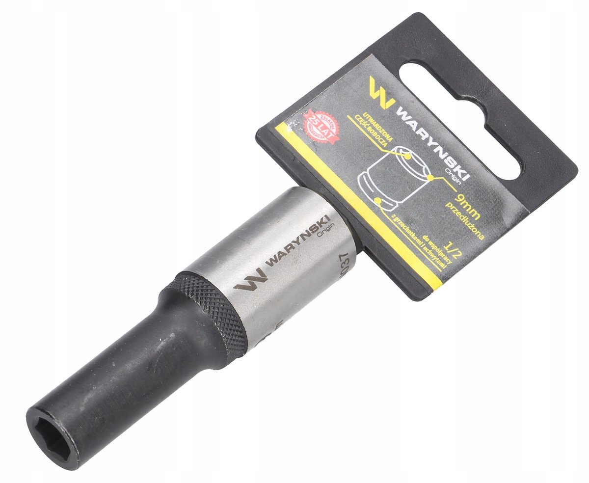 Waryński Dopslagsleutel 1/2" 9mm Lang Zeskant CrV
