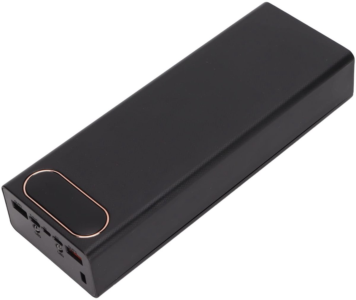Dailygoods - Power Bank Case Kit - Snel Opladen - Afneembaar LCD - Zwart - DIY Mobiele Power Case - Geschikt voor Mobiel - 22.5W