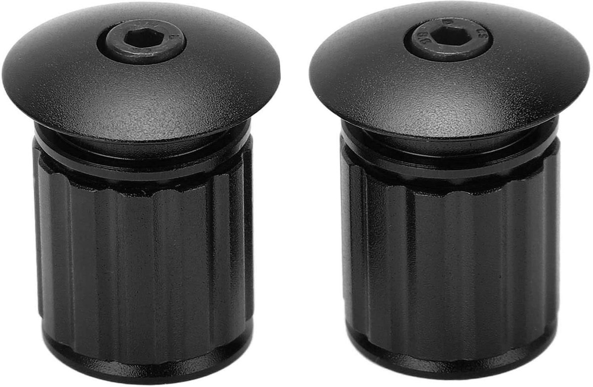 Dailygoods- Vergrendelingsdop Verstelbaar - Fiets-expansiestangblok - Aluminiumlegering - Voor Vouwfiets/Mountainbike - Bovendiameter 23,5 mm - Hoogte 29 mm - Fietsstuurplug
