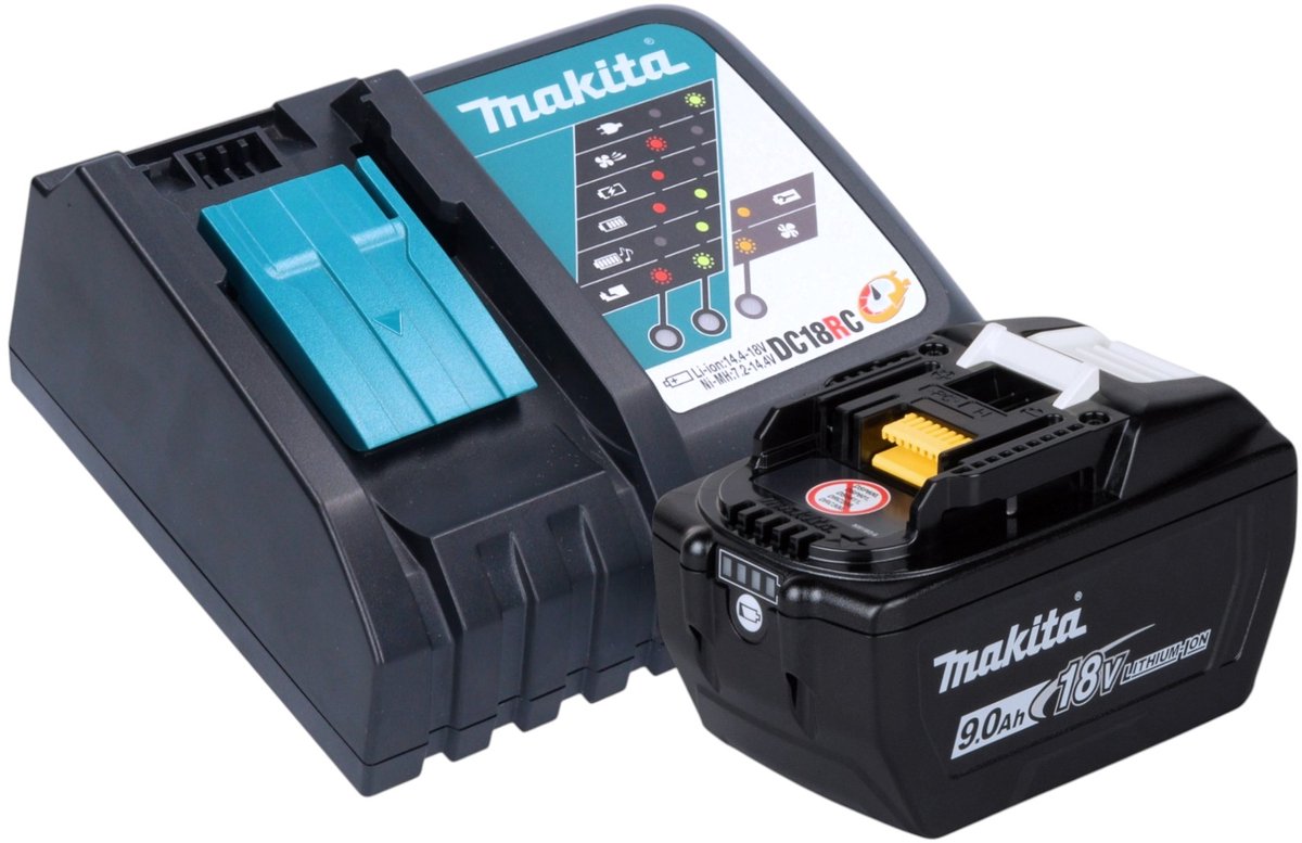 Makita BL 1890 accu 18 V 9,0 Ah / 9000 mAh Li-Ion LXT ( 1915H4-0 ) met laadindicator