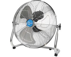 Staande Ventilator - Vloerventilator Krachtig - Ruimte Koelen - Drie Snelheden - 56 cm - Zwart