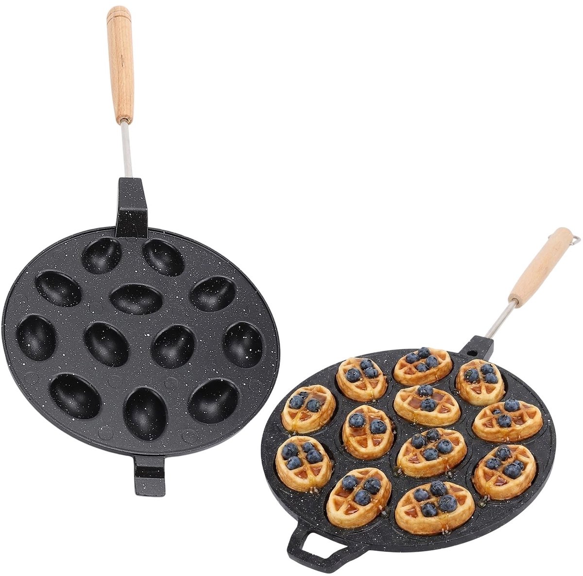 Dailygoods - Elektrische Cookie Maker voor 12 Walnootkoekjes