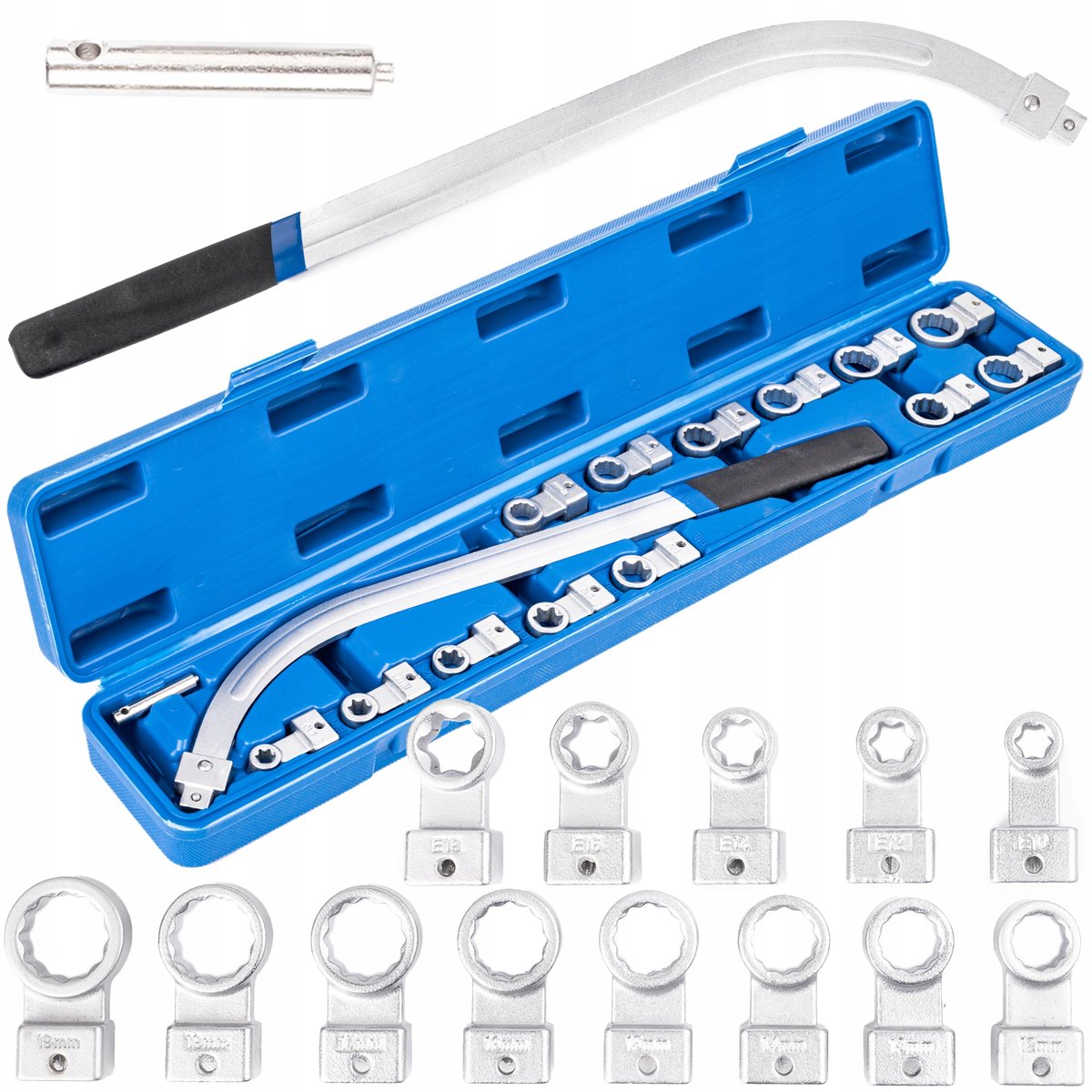 Torx Ratel Sleutel Set voor Spanrol Riem - 15 Delig