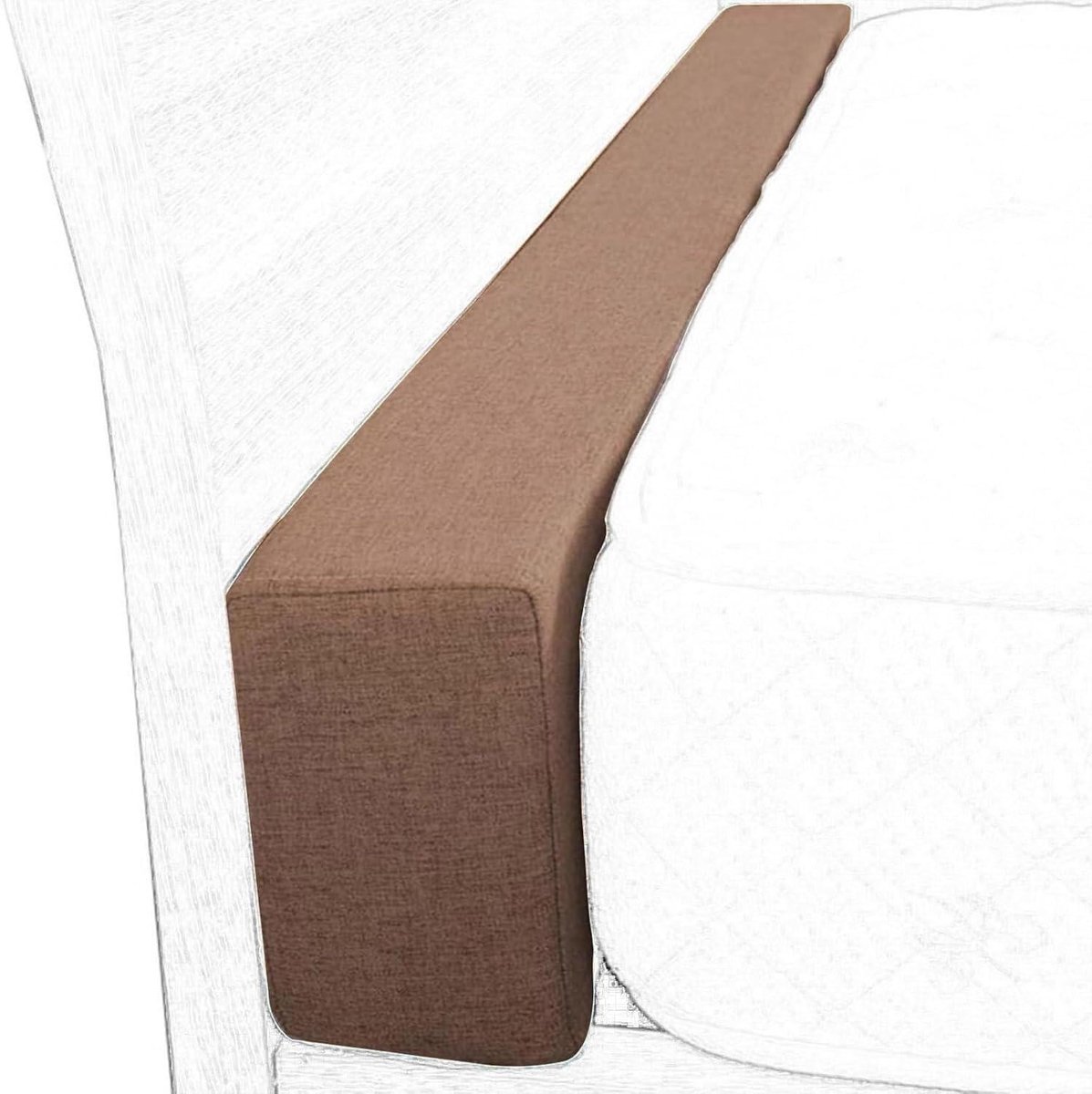 Opvulkussen for Bedruimtes - Vulmiddel for Gaten tussen Hoofdeinde en Matras - Stopper for Bank en Bed - Geschikt for Twin/Full/Queen/Cal King/King Matrassen(Color6,170x5x25cm)