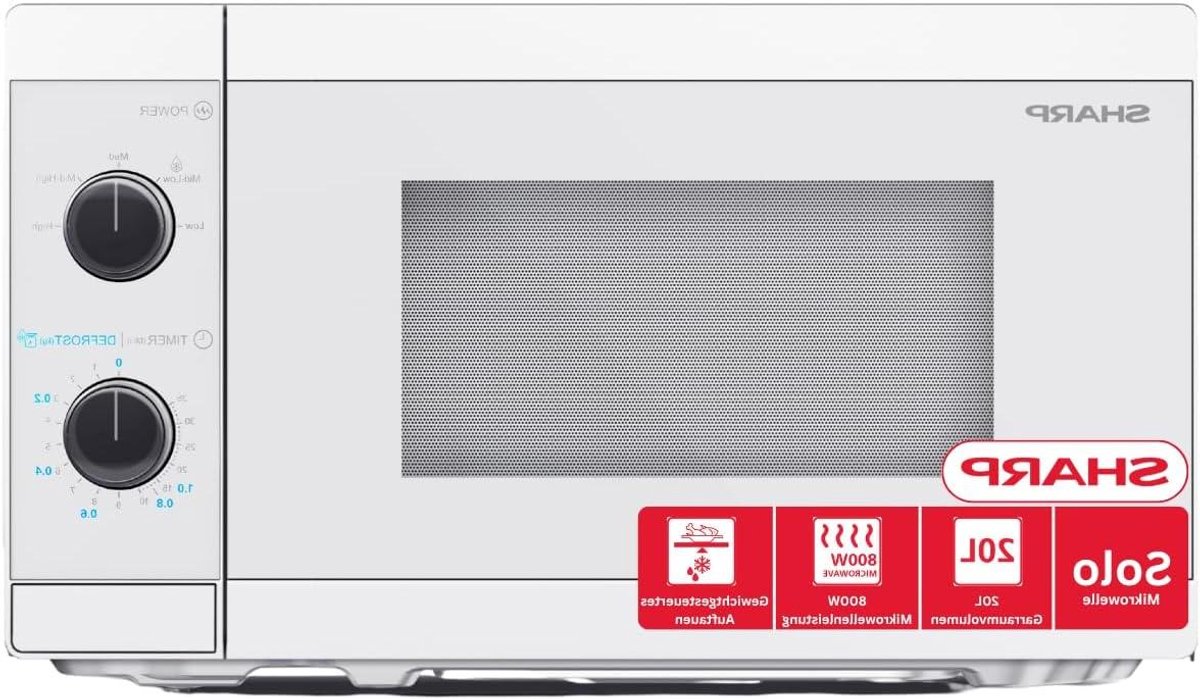 Magnetron - Oven Hittebron - Snel Eten Verwarmen - Mechanische Bediening - 20 Liter - Kristal