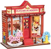 Robotime Whimsy Toy Shop - Rolife DIY Miniature House Series - DS044 - Miniatuur - Bouwpakket - Cadeautip - Modelbouw
