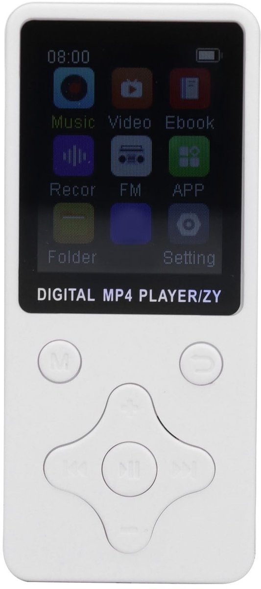 Allecto - MP3 Speler met Bluetooth 5.0 en 64GB Geheugenkaart - HIFI Geluidskwaliteit