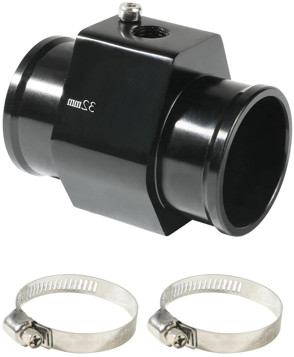 Temperatuursensor Adapter - Waterslang Adapter - Koelvloeistof Meten - Aluminium Legering - 32mm