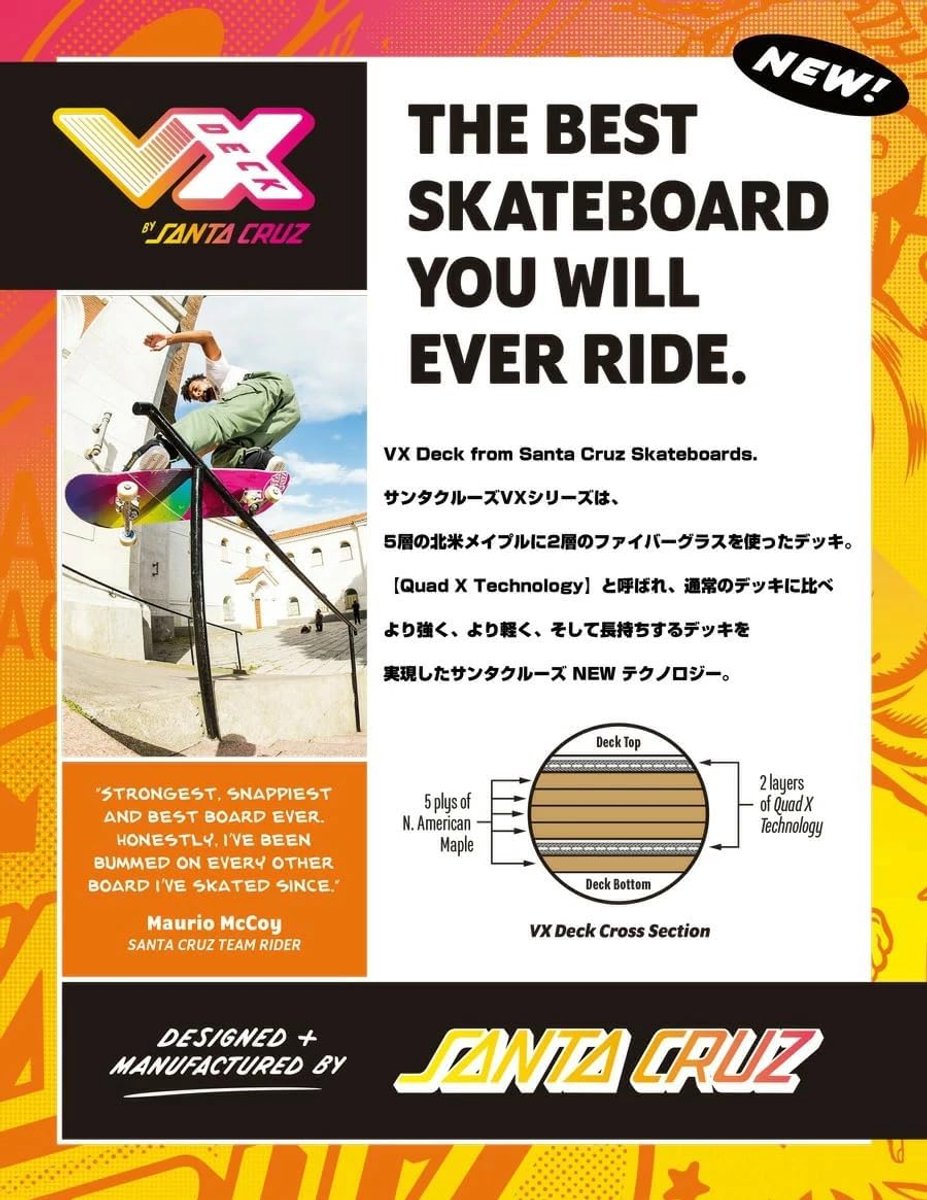 Skateboard Deck Longboard Plank Street Skateboarding VX Constructie Sterker 8.5 x 32 Inch