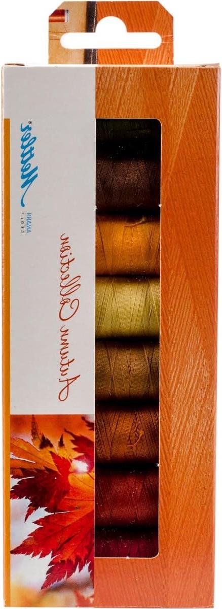 Mettler Silk Finish katoenen draad Gift Pack 8/Pkg-Herfst