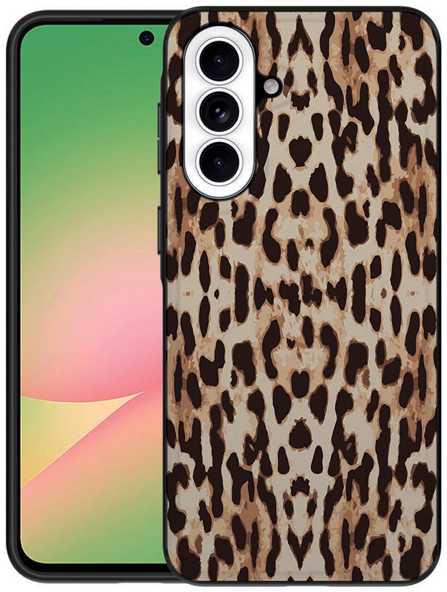 TPU Hoesje Samsung Galaxy A57 Leopard