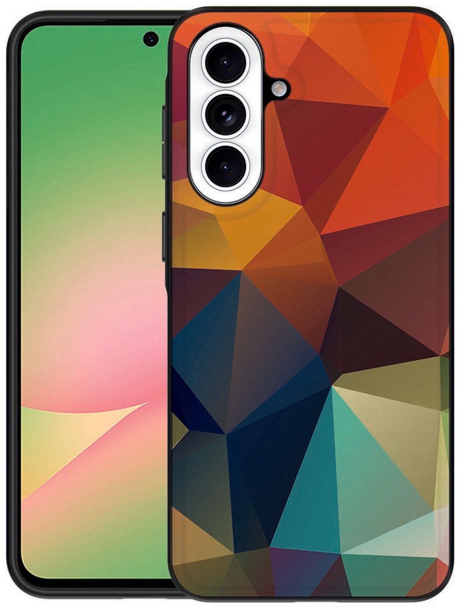 Backcover Hoesje Polygon Color Samsung Galaxy A57