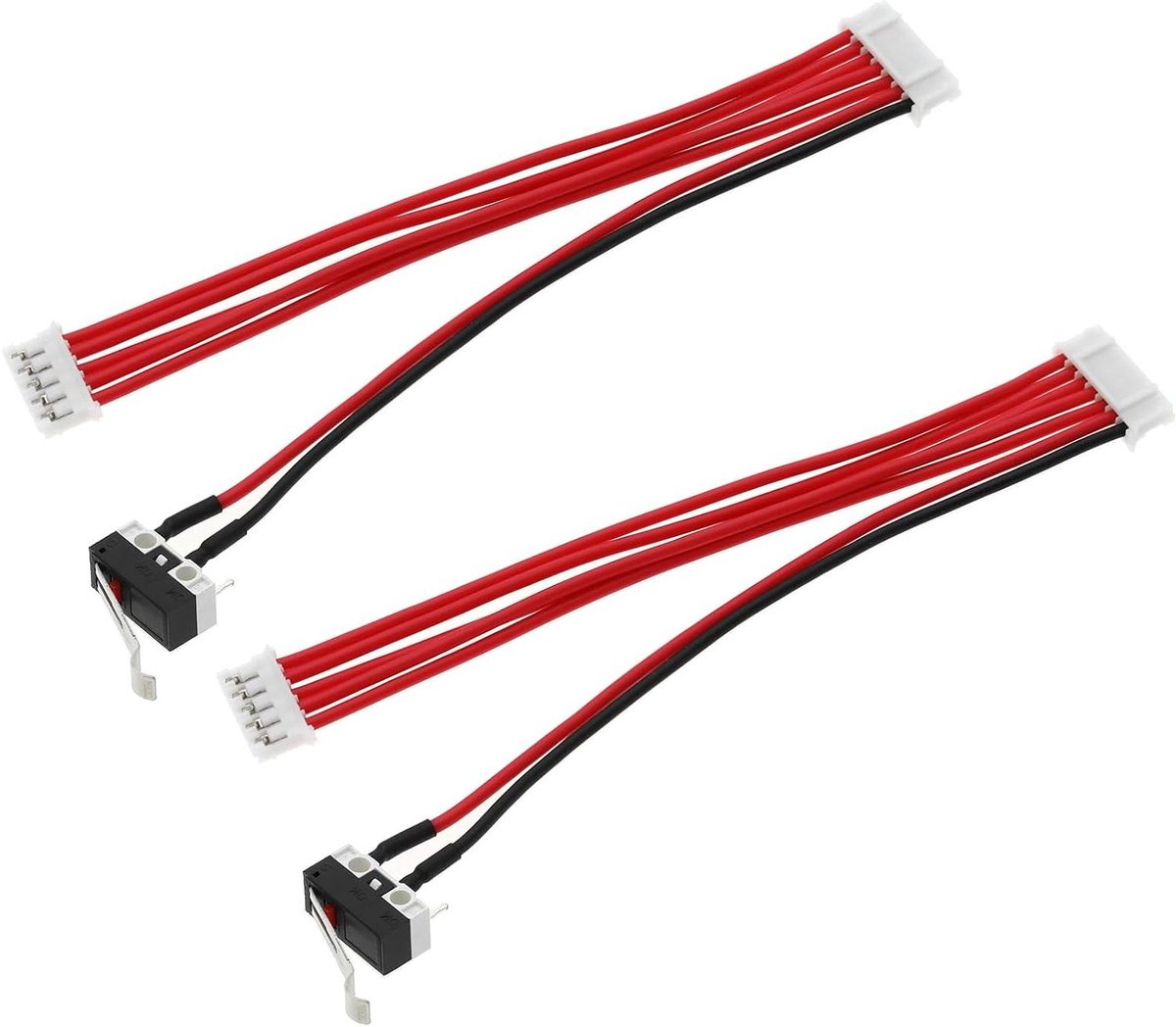 Wiel Connector Kabel - Robot Onderdeel - Robot Reparatie - Set van Twee - 2 Stuks - Zwart