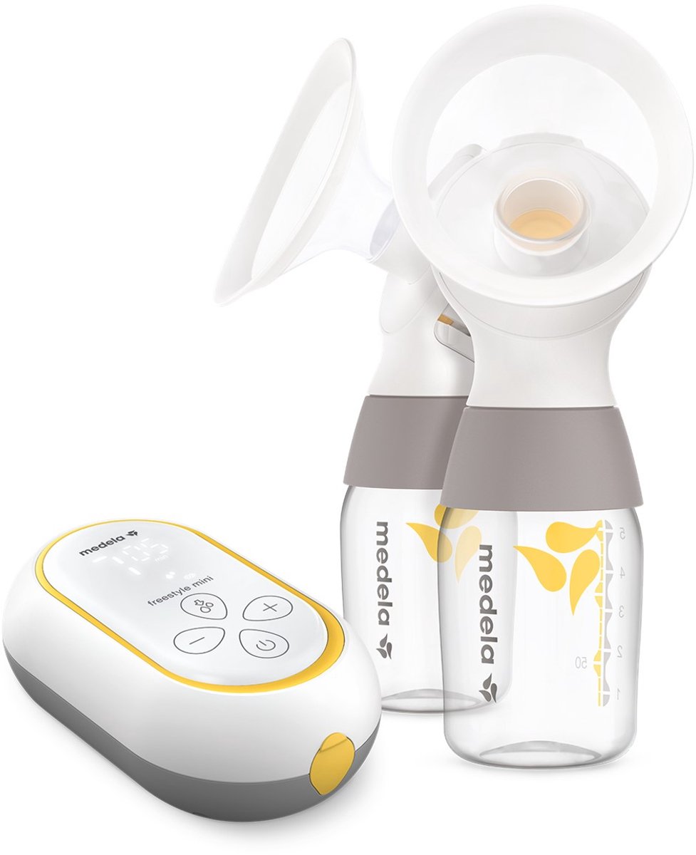 Medela Freestyle Mini Classic - Dubbele Elektrische Borstkolf - Oplaadbare Accu