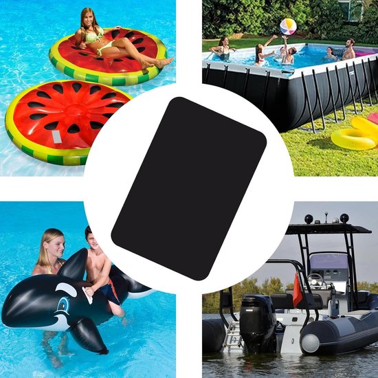 PVC Reparatie Patch - Watersport Reparatie Set - Opblaasbare Boten Repareren - Duurzame Waterdichte Afdichting - 20 x 12 cm — afbeelding 2