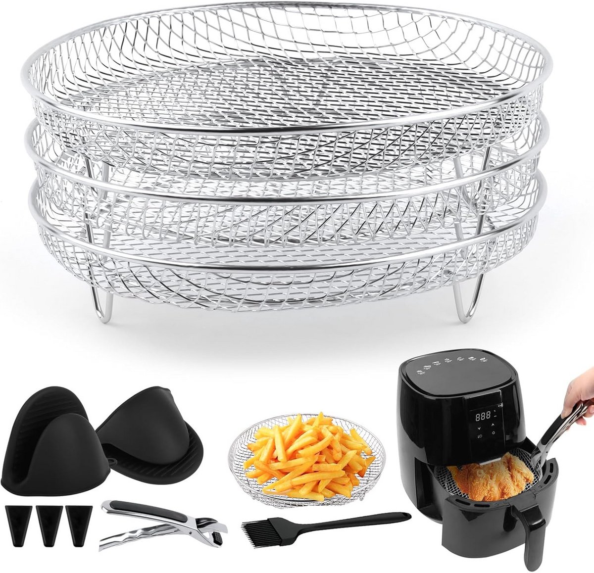 Racks voor de airfryer