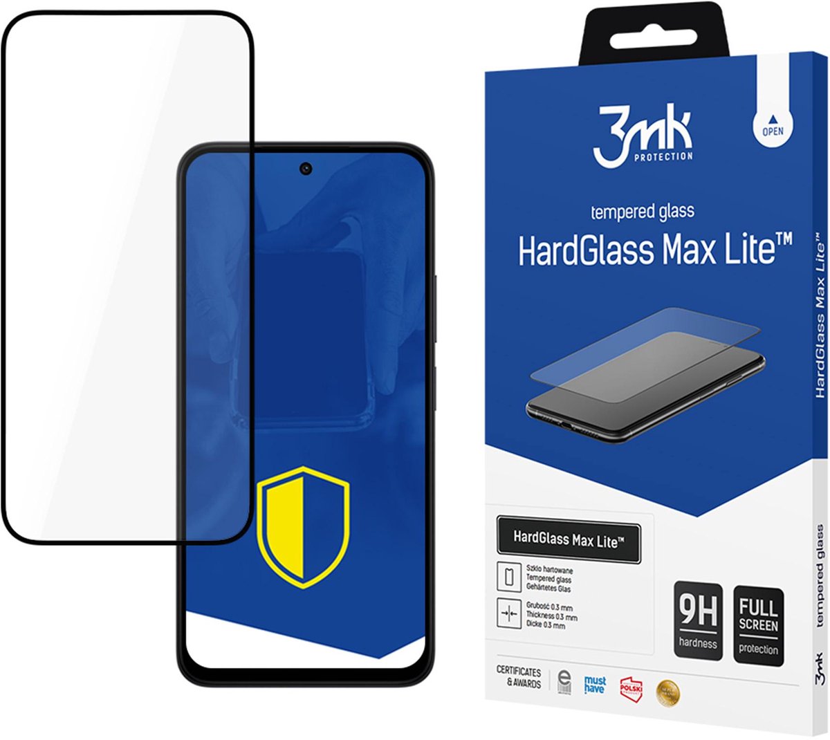 3Mk Hardglass Max Lite Voor Xiaomi Redmi 15 5G Gehard Glas Met Hoge Bescherming