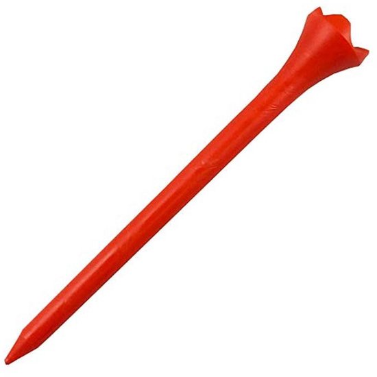 Golf Tees - Plastic Tees - Golfen Verbeteren - Lage Weerstand Kop - 2 3/4 Inch - Oranje van GOLF — afbeelding 3