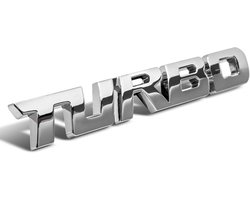 Auto Embleem - Chroom Belettering - Voertuig Personaliseren - 3D Logo Ontwerp - 13 x 2 cm - Chroom