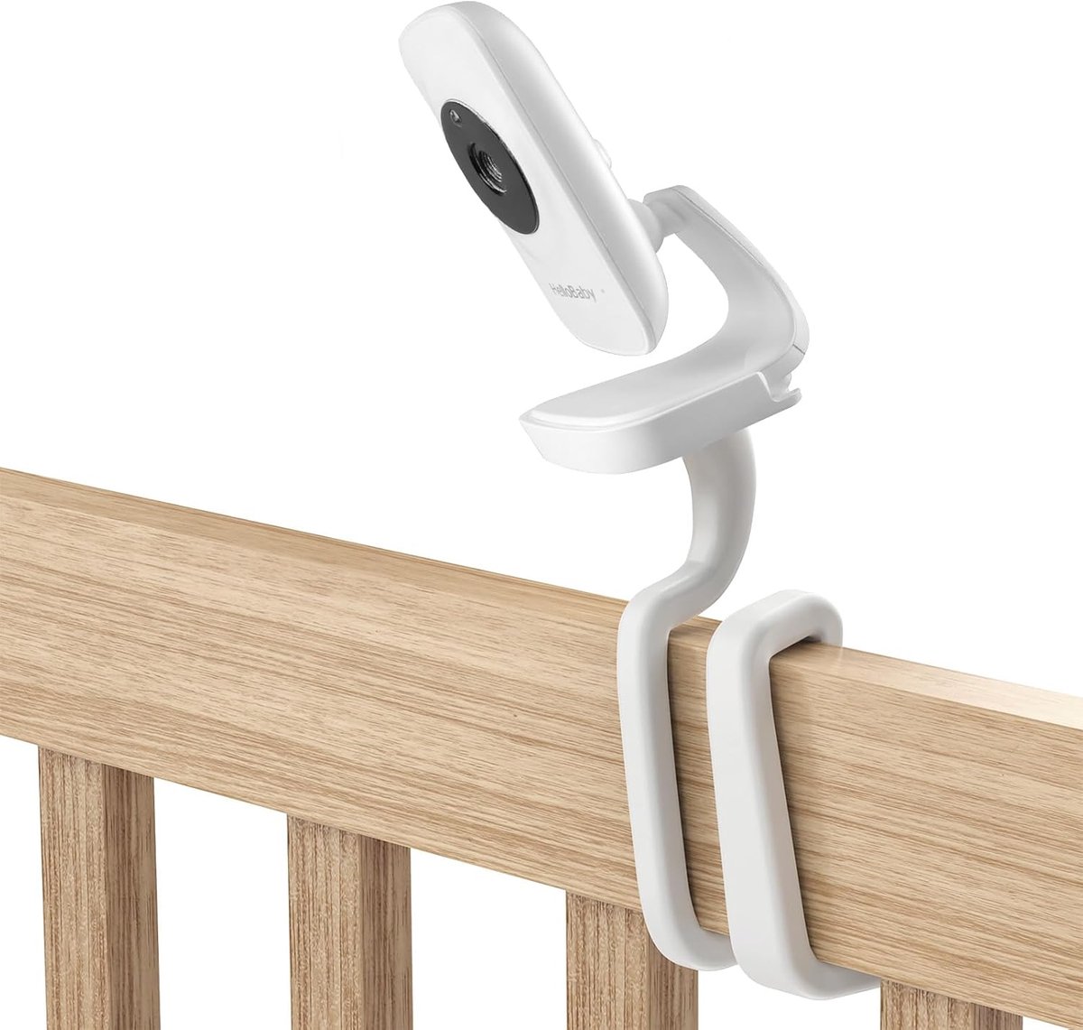 Babyfoon Houder - Camera Stand - Baby Observatie - Buigzame Arm - 10.9 cm - Wit