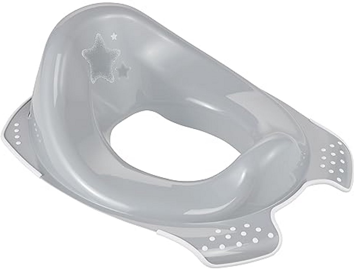 Toiletverkleiner Kinderen - Zindelijkheidstrainer - Veilig Zindelijk Maken - Antislip Ewa - 30 x 40 x 15 cm - Grijs