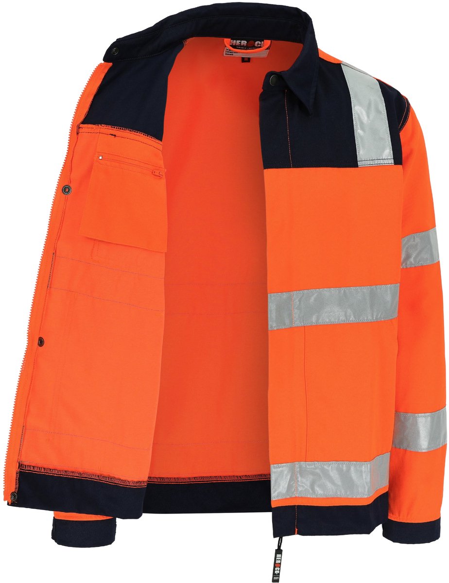 Herock Hydros High Vis Regenjas Geel / 2XL