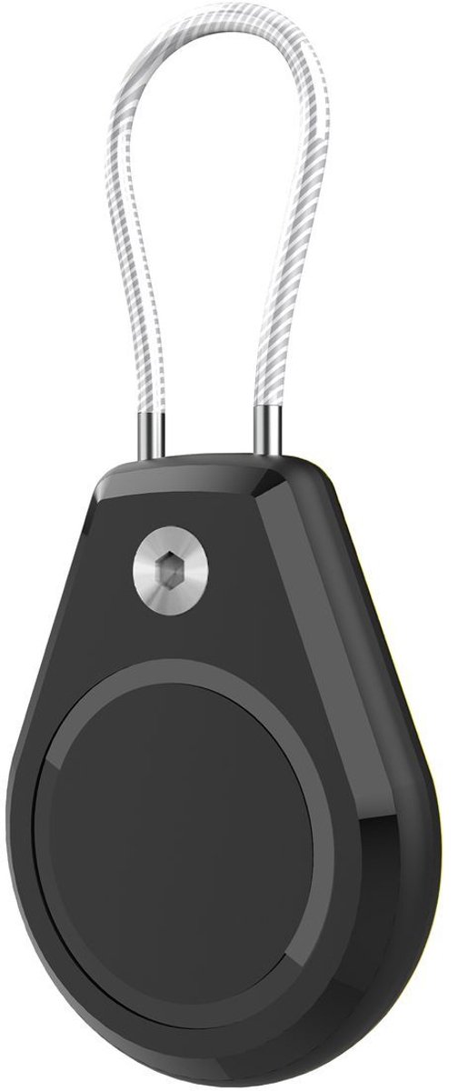 Hurtel Airtag Hoesje Waterdicht Met Stalen Kabel Voor Apple Airtag Bescherming