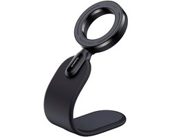 Baseus C02 Go - Magnetische Dashboard Telefoonhouder Auto - Compatibel met MagSafe - Buigbaar - Verstelbaar - Zwart