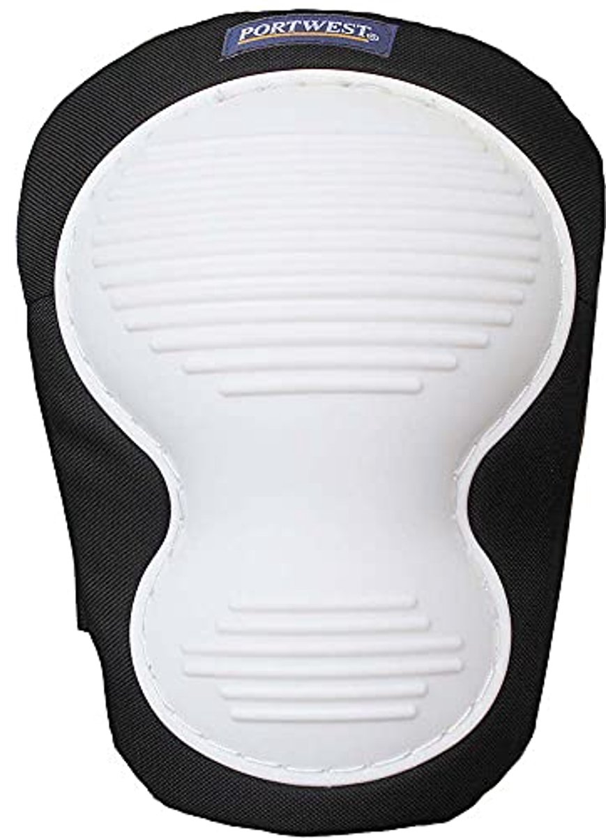 Kniebeschermers - Werkkleding - Veilig Werken - Verstelbare banden - 30 x 20 cm - Wit