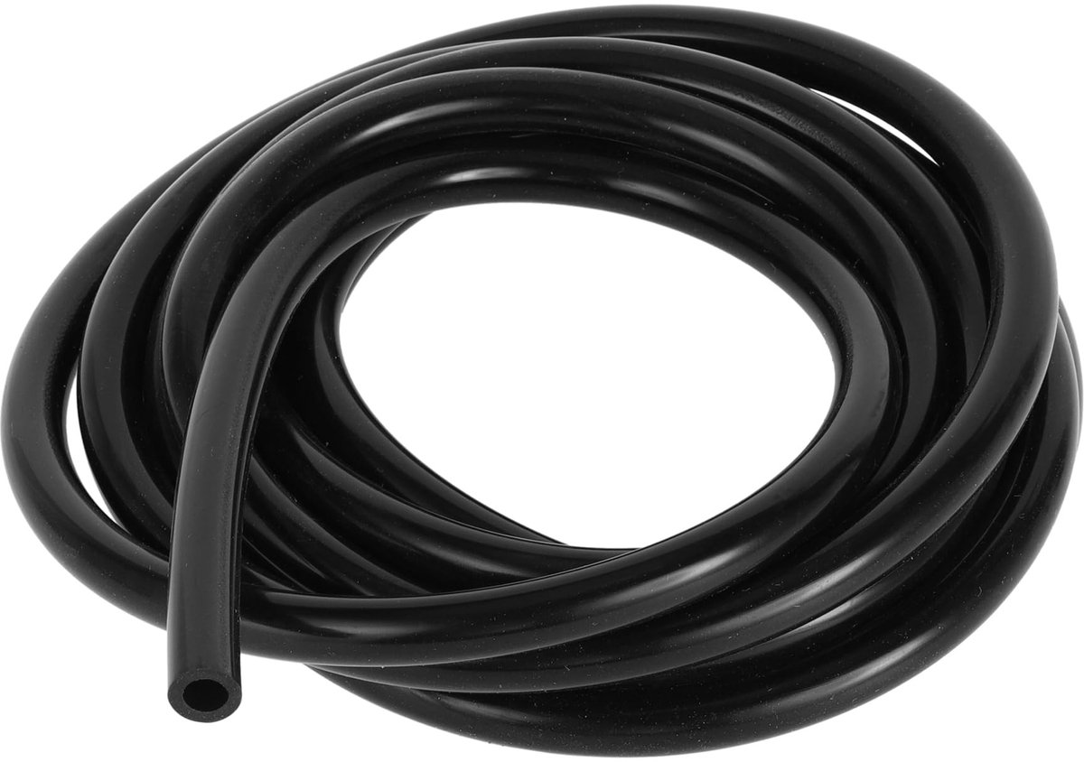 Dailygoods- Vacuümslang 130PSI Max - Hittebestendig - Siliconen - 12FT - 6mm Binnendiameter - Eenvoudig te installeren - Siliconenslang