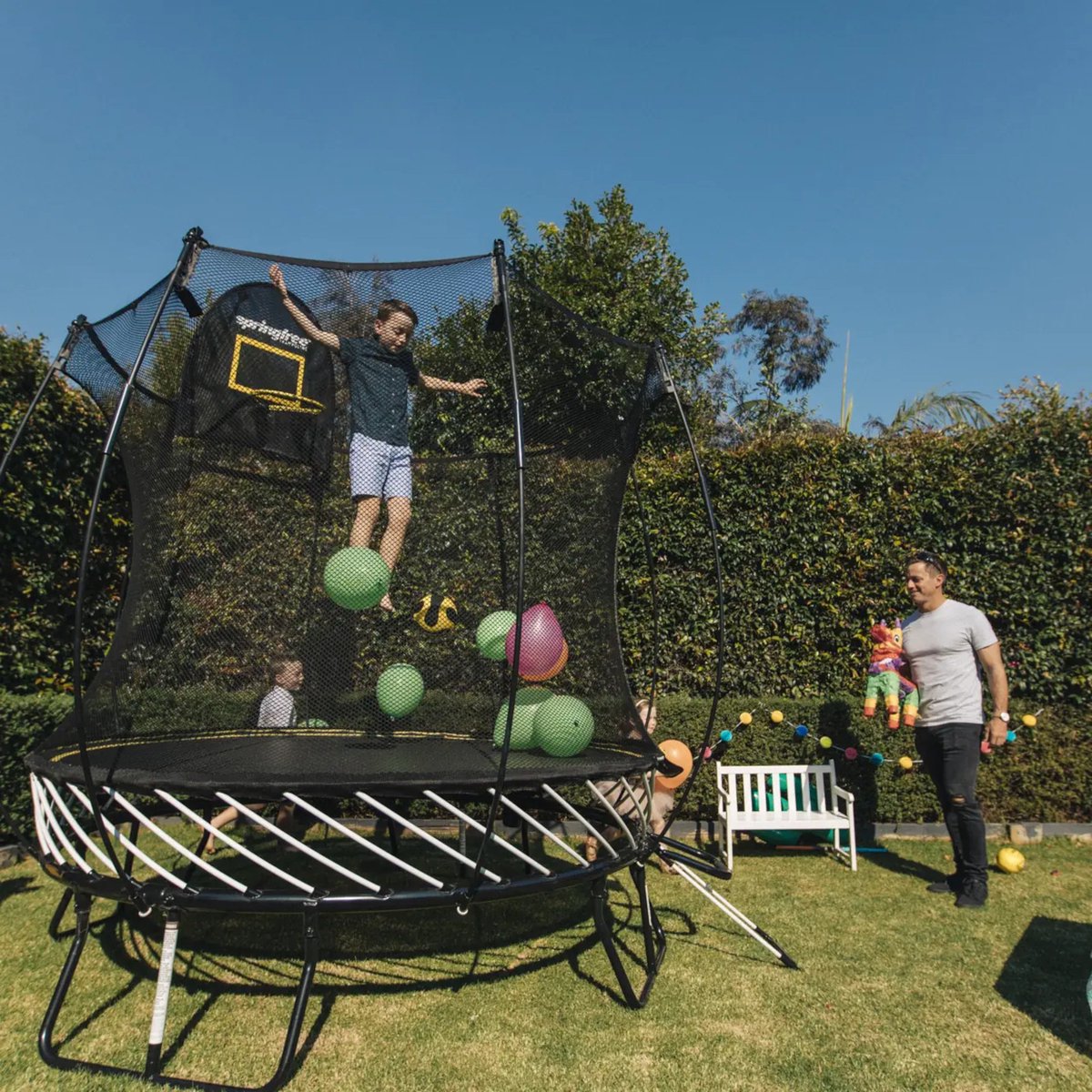 Springfree Trampoline R54 Rond Incl. Veiligheidsnet – foto 4