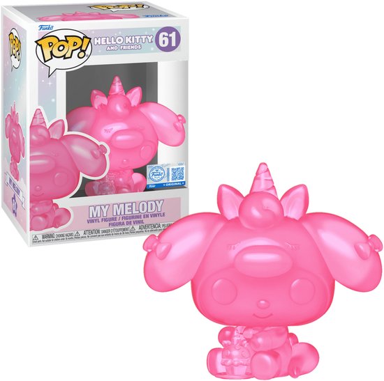 Foto: Funko pop hello kitty and friends my melody pink pearlescent 61 funko exclusive