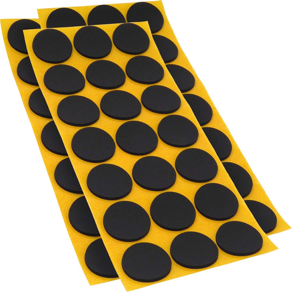 63 x anti-slip pads van EPDM zwart Ø 30 mm - 25-SA-BL-30-21-3