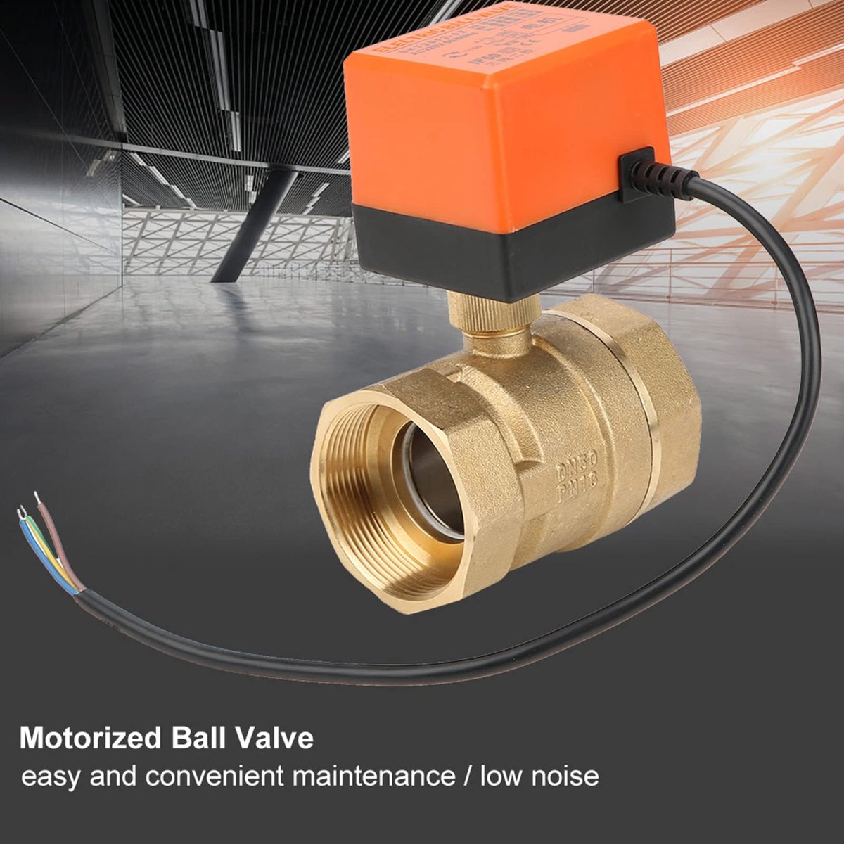 Dailygoods - Motorized Ball Valve - 220V afsluiter - DN50 schroefdraad - Perfect voor water en lucht - Geschikt voor olie - Hoogwaardige kwaliteit