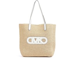 Eliza - Extra-large tote bag - Ruimte voor al je essentials - Trendy raffia ontwerp