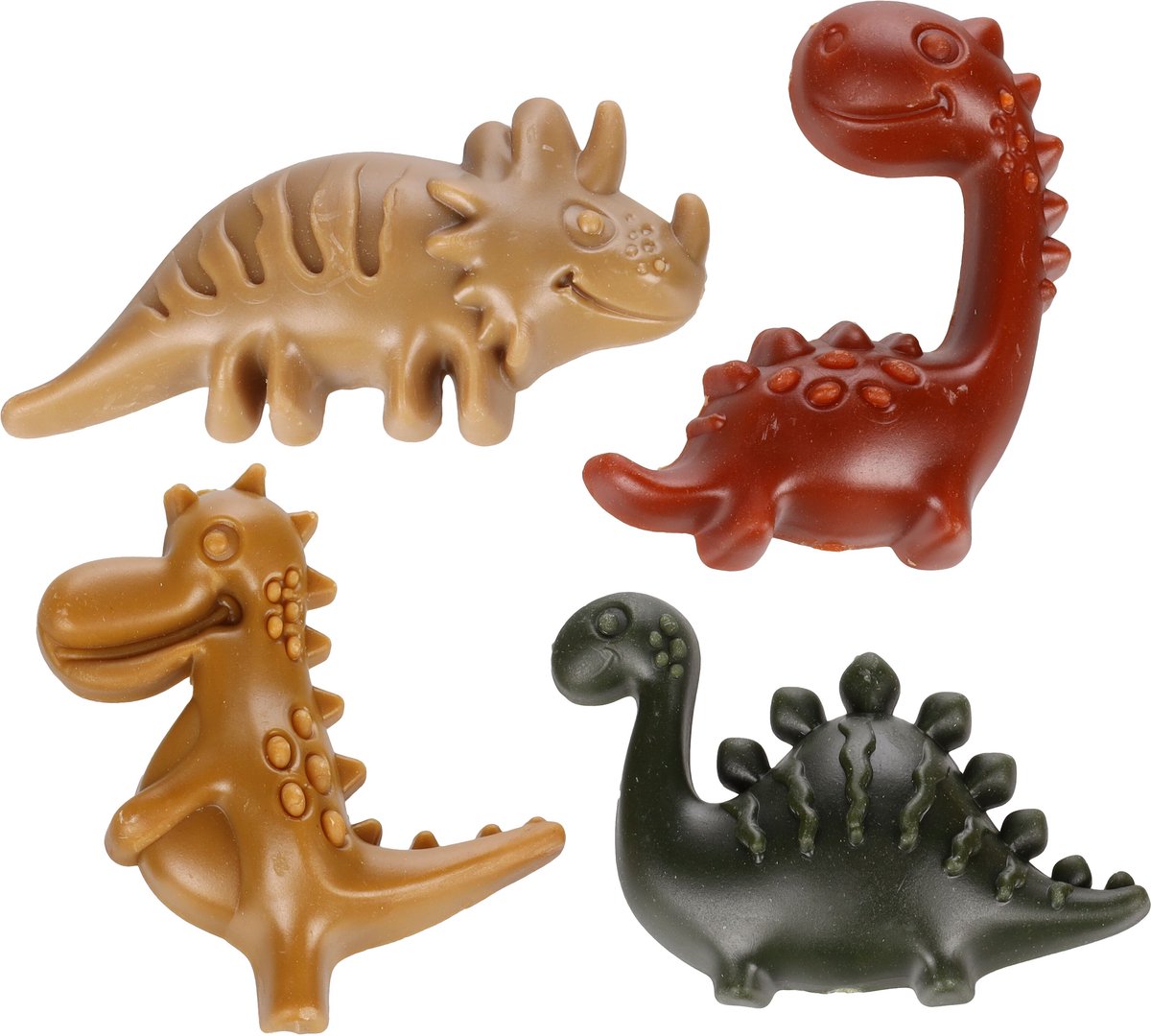 Flamingo Veggie - Snack Honden - Veggie Dino Mix M 60st 1800gr Display - 60st - 138038 - 60st