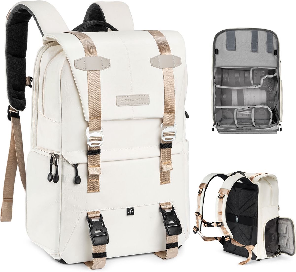 K&F Concept Beta Backpack 20l Photo Backpack - White