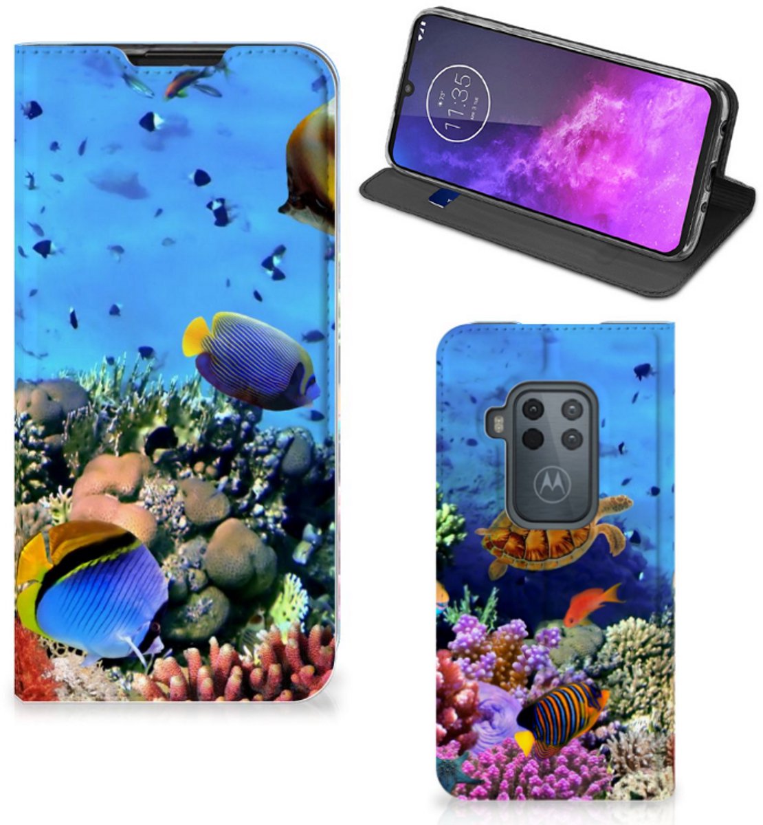 Motorola One Zoom Hoesje maken Vissen