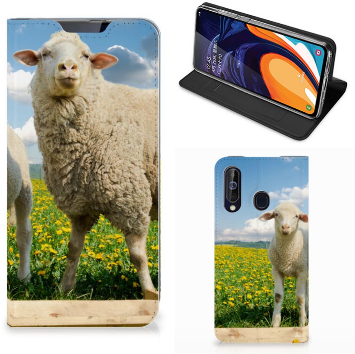 Samsung Galaxy A60 Hoesje maken Schaap en Lammetje