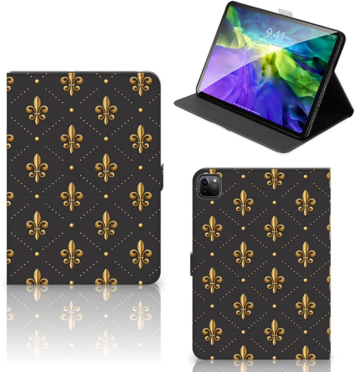 iPad Pro 11 2020/2021/2022 Tablet Hoes Franse Lelie