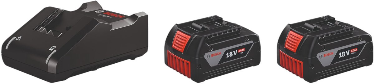 Bosch GSB 18V-65 accu-slagboormachine 18 V 65 Nm ( 06019N3307 ) + 2x accu 4,0 Ah + oplader + L-Case – foto 4